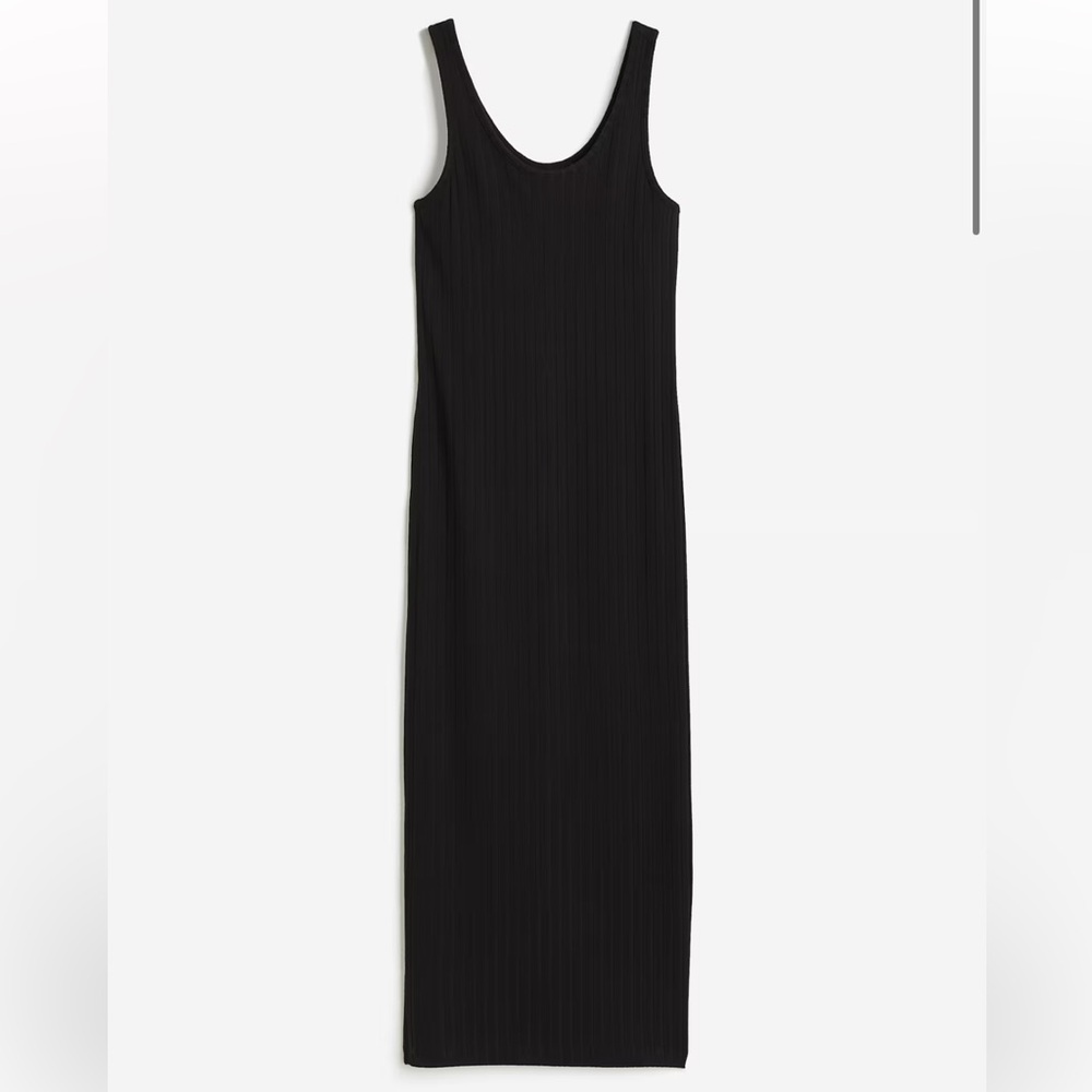 H&M ribbed bodycon dress